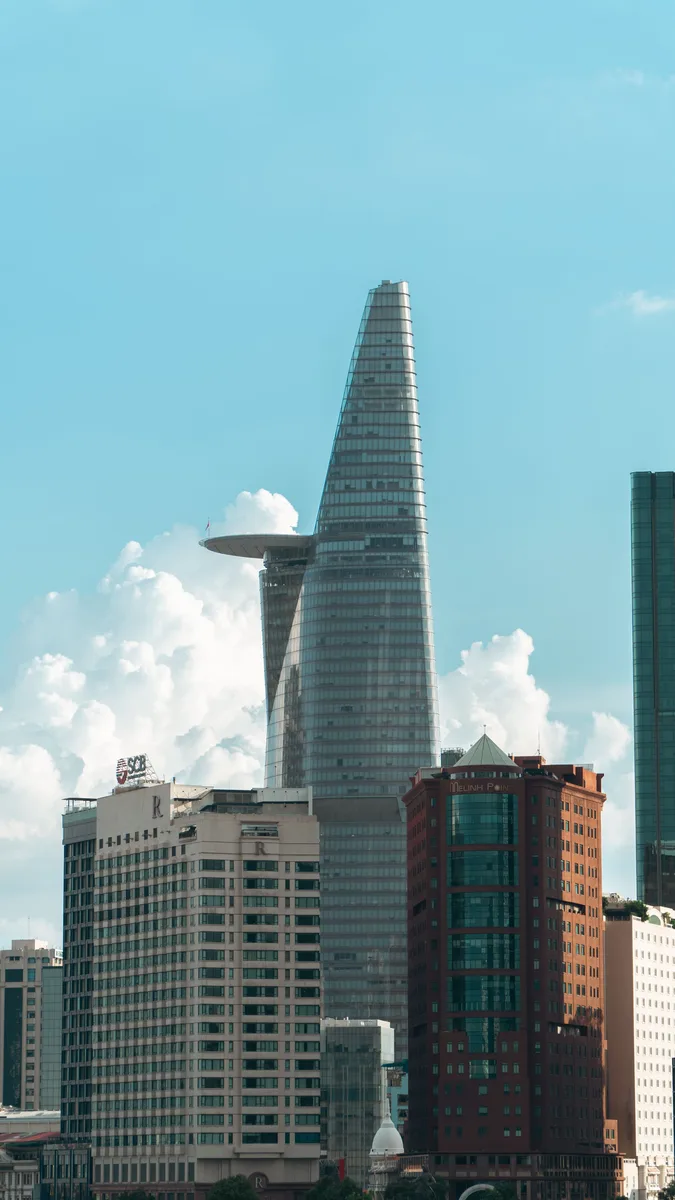 Business Vietnam — a skyscraper in Ho Chi Minh City