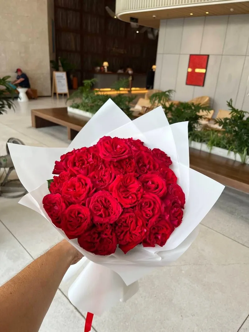 25 red roses delivery Nha Trang